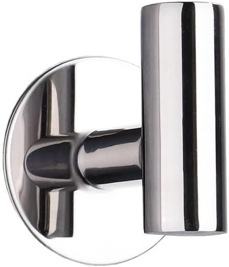Hat Rack for Wall Golden Brushed Self Adhesive Wall Hook - Bathroom Rack for Home, Modern Hangers(Gold)