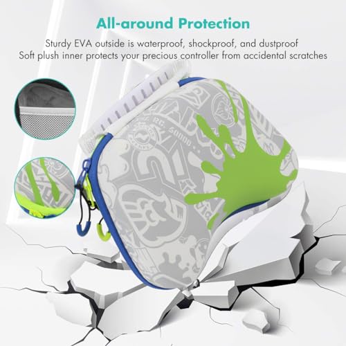 Image of OIVO INDIA Multicolor Universal Travel EVA Game Remote Controller Carrying Case Gaming Accessory Cover Case (Compatible for Xbox One, Xbox, Xbox 360, PS3, PS4, PS5 PS2) (Pack of 2)