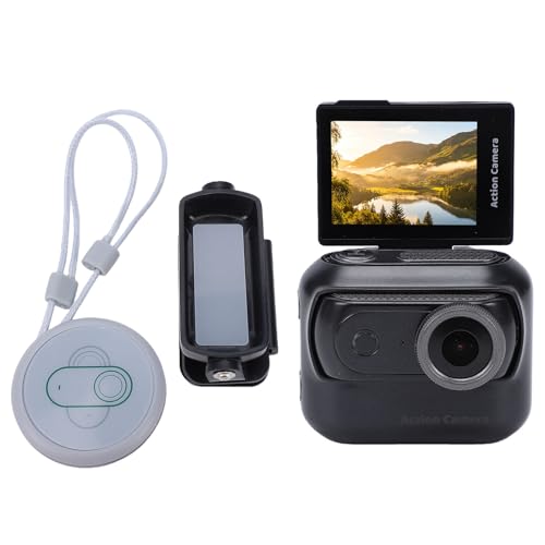 Yunseity Flip Screen Action Camera 4K miniatura 5