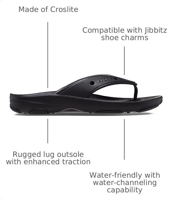 Image of Crocs Unisex Adult All-Terrain Flip Flops