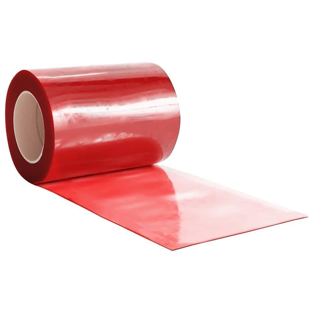 Bandes en PVC pour porte de garage et entrepôt rideau thermique rouge 300mm x 2.6mm