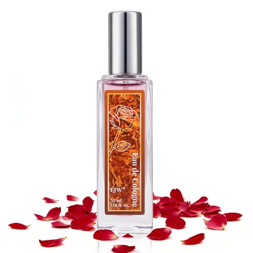 EJW Tobacco Rose Body Spray for Women, Long Lasting Fragrance Mist for Hair and Skin, Alcohol-Free Moisturizing Body Mist with Aloe & Collagen, Travel Size Floral Scent Perfume Spray, 1.01 fl oz