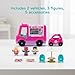 Fisher-Price Little People Barbie Toddler Toy Cupcake Truck Musical Playset with 9 Pieces for Pretend Play Kids Ages 18+ Months (Amazon Exclusive)