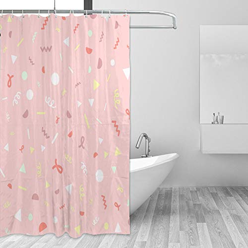 Rideau de douche imperméable pour une salle de bain zen