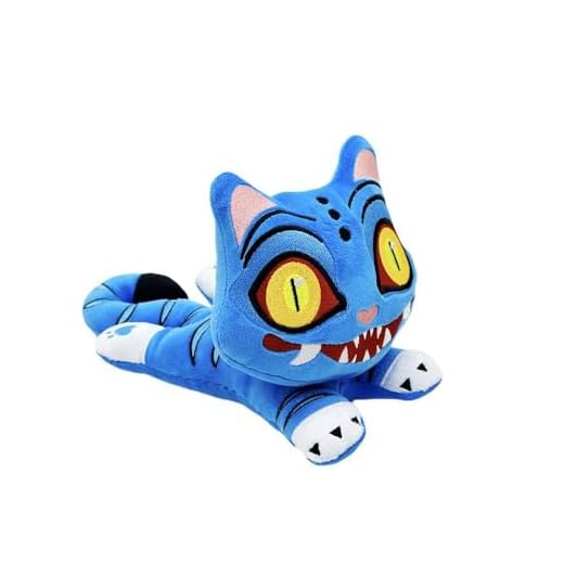 Derpy Tiger Plush Demon Hunters Toys, Cute Tiger Stuffed Animal 8 Inch, and Soft Toys for Fans and Kids(Smile Tiger)