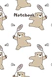 Badminton Notebook: Cute Funny Badminton Notebook | Women's Journal to Write in | Personal Diary | 6 x 9
