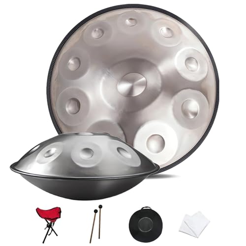 �X�`�[���n���h�p���y�� - �n���h�h�����A22�C���` 432Hz/440Hz 9/10/12�� �n���h�p���h���� ��l�p�Ŋy��A�h�����}���b�g�ƃL�����[�o�b�O�t��(D,9 notes(440Hz))