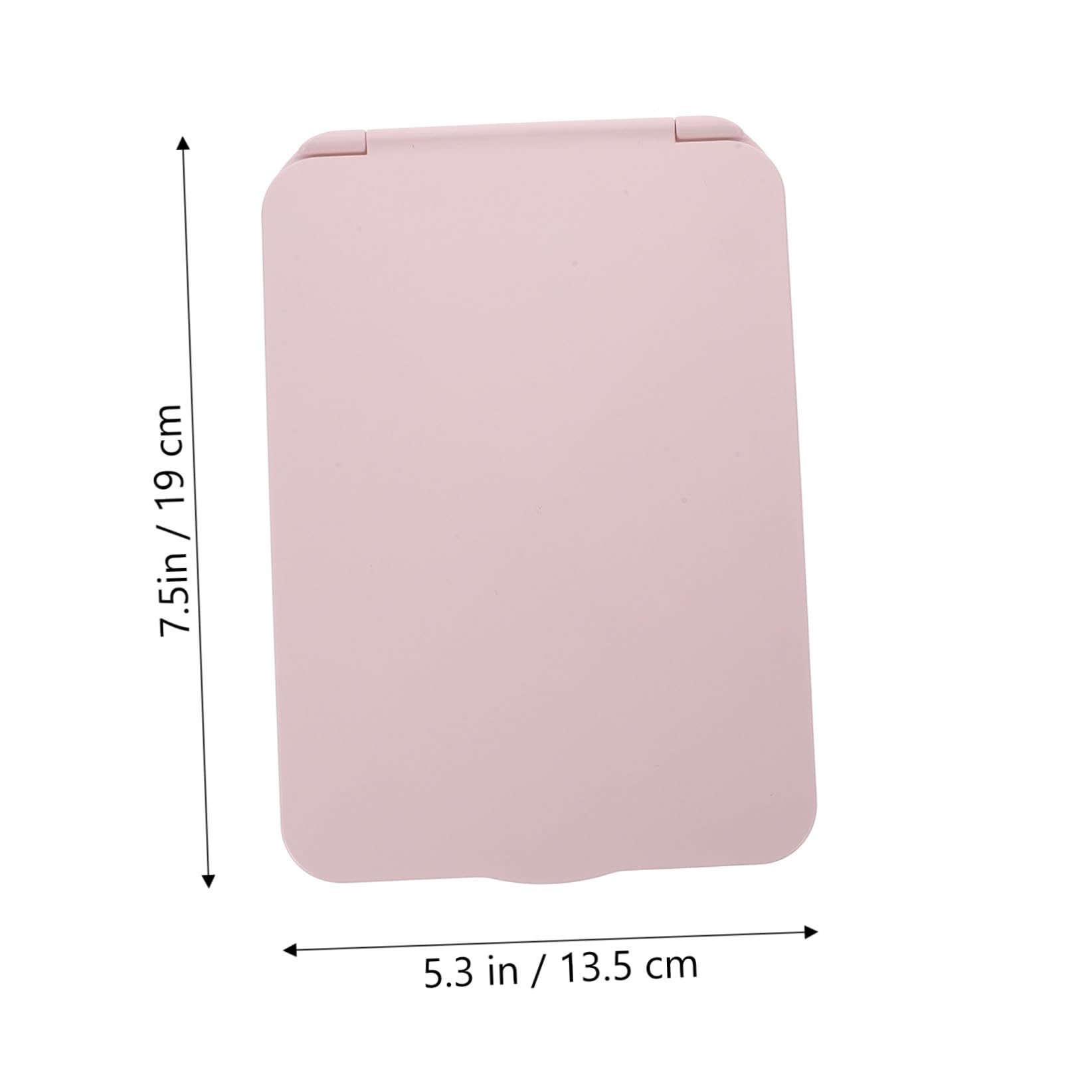 PACKOVE Specchio per Trucco con Luce LED Integrata, Portatile e Sottile in Abs con Cavo Usb, per Make-up in Viaggio a Casa