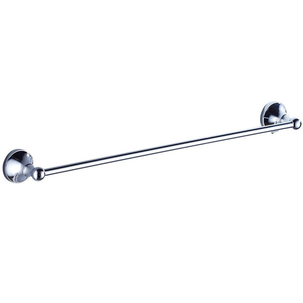 Camply Normal Nostalgia Retro Bathroom Towel Rail 60 Cm Single Towel Rail Bath Towel Rail Wall Mounted Towel Holder For Bathroom Accessories (Chrome)