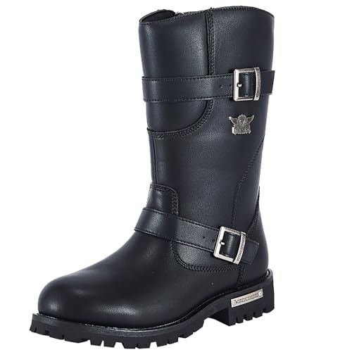 Dream Apparel Y 27.9 cm PU U[ I[goC GWjAu[c CfBOpAhoCJ[u[c tOX TChWbp[ ubN tFCNU[ ~bhJ[tV[Y, ubN, 9