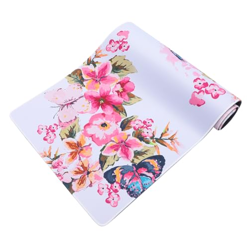 Tapis de bureau large et grand tapis de souris lisse pour ordinateur maison