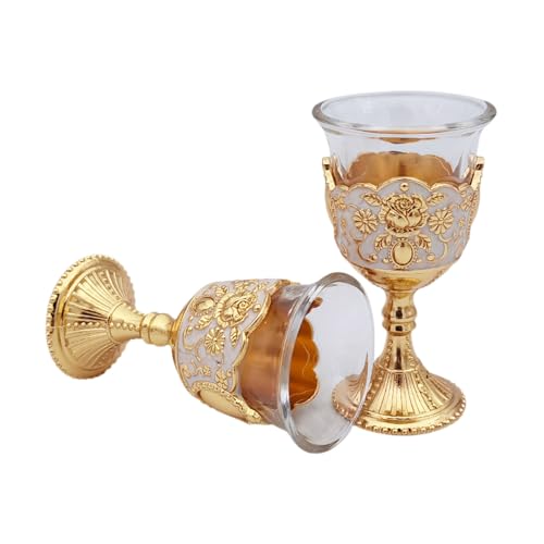 MIDOKSTUA Copas de vino con diseño de rosas delicadas grabadas, accesorios ideales para uso doméstico y eventos especiales, copas de vino de cristal inciso