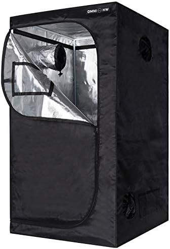 Barraca de cultivo OMNI HW resistente, 122 cm x 122 cm x 203 cm, ...