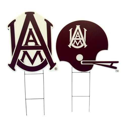 Proformance Home NCAA Alabama A&M Bulldogs 2 Pack Yard Signs