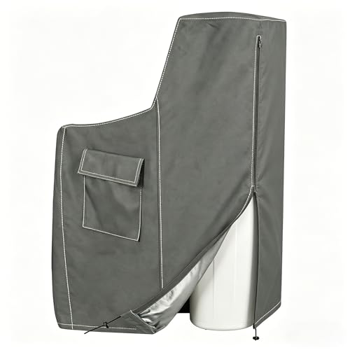 Funda para Ablandador de Agua Exterior 64"x40"x16" Gris miniatura 1