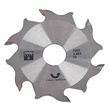 Biscuit Joiner Blade, 100mm 4inch Hard Alloy Carbide Biscuit Jointer Blade Wear Proof Blade Cutter Replacement for Woodworking