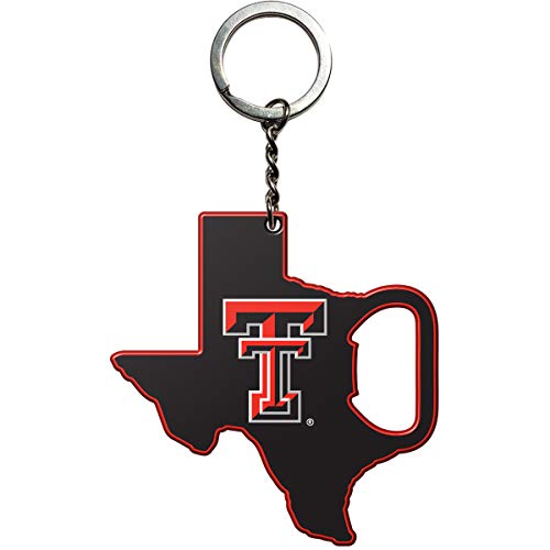 Porte-clés décapsuleur Texas Tech FANMATS 62523, idée cadeau fan NCAA