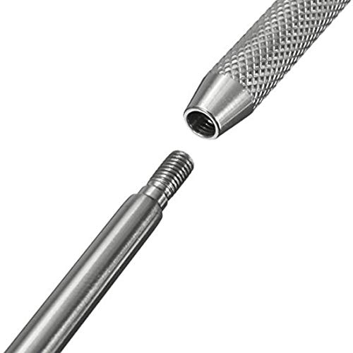 MiguCo Stainless Steel Algae Scraper Cleaner with 10 Blades for Aquarium Fish Plant Glass Tank - Image 8