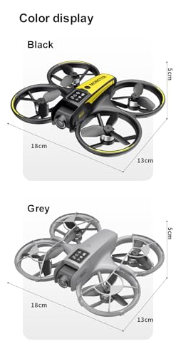 Drone with HD Camera for Adults Beginners, Drone with 4.5inch Screen on Controller, Brushless Motor Headless Mode One-Key Takeoff/Landing Optical Flow Positioning Under 250g Mini RC Quadcopter M23 Drones with 2 Batteries Hobby Drones for Indoor Outdoor Aerial Photography (Black)