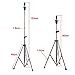 Neverland Beauty Adjustable Manikin Tripod Aluminum Metal Tripod Stand Mannequin Holder Light & Thin Portable Trip for Training Head +Bag #7