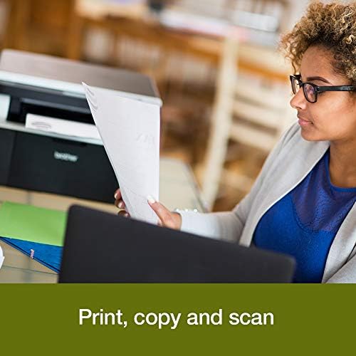 Brother DCP-1612W Mono Laser Printer - All-in-One, Wireless/USB 2.0, Compact, A4 Printer, Home Printer, UK Plug
