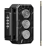 Magnetic Key Lock Box,Magnetic Key Holder Under car,Magnetic Key Cabinets,Key Holder Magnetic,Hide a Key Magnetic Holder,Waterproof Magnetic Key Hider Outside,4 Combinations & Dual Mounting,