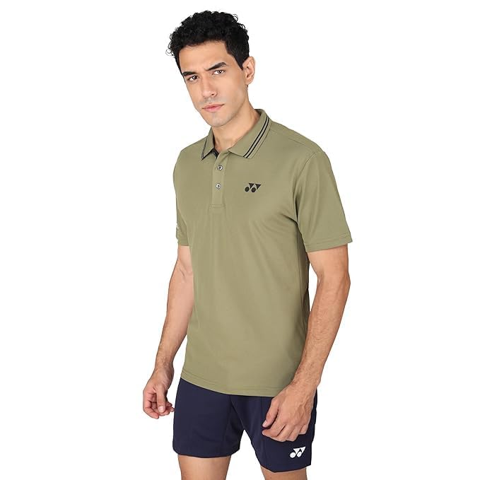 Image of YONEX Junior Polo-Tshirt 2417JR|Badminton |Tennis |Squash |Tru Air Lite |True Breeze |Cool,Dry and Comfortable|Polo Tshirt|Light Weight |Fast Dry|Moisture Absorption|