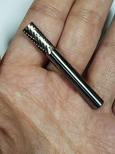 Fresa de carburo de doble corte SA-1 1/4" x 5/8" miniatura 6