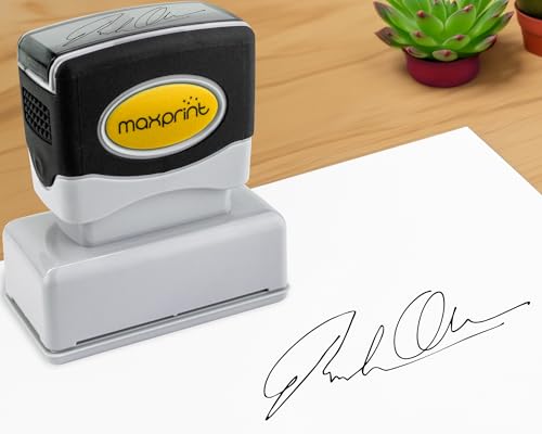 MaxPrint Signature Stamp