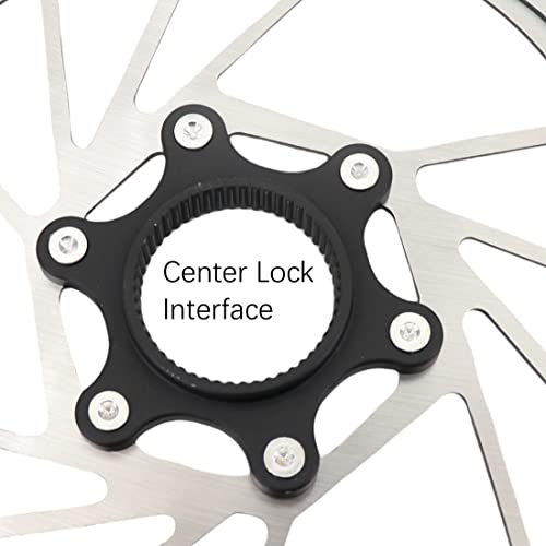 Djc Bike Center Lock Brake Rotor Disc 140Mm 160Mm 180Mm 203Mm Mtb Road Bike Stainless Steel With Lockring (203Mm) #TOP1