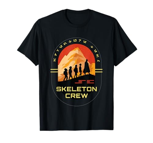 Star Wars Skeleton Crew Adventure Begins Vintage Silhouettes T-Shirt
