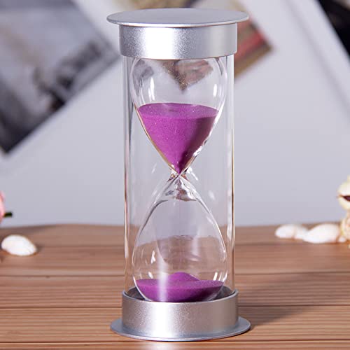 CCBUY Sablier,Sablier en Verre,Minuterie de sablier,Sablier Créatif,Aide visuelle pour Les Jeux,la Cuisine et l'exercice,pour Salle de Classe,Bureau,Cuisine Hourglass Cover
