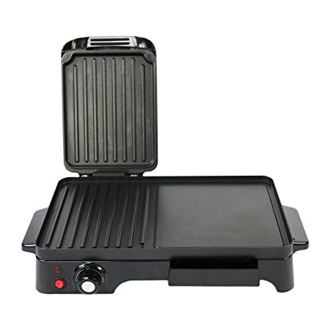 Schallen 2 in 1 Adjustable Temperature Grill Griddle Cover