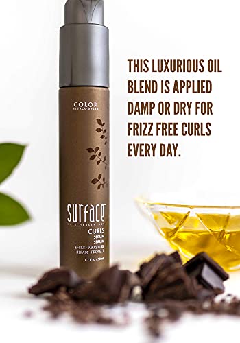 Surface Hair Curls Serum, Repair And Protect While Maintaining Moisture And Shine, 1.7 Fl. Oz. #TOP3