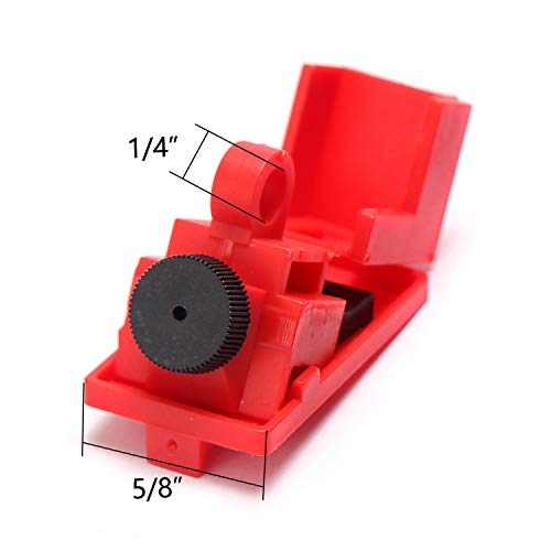 OMGTMD Dispositivo de Bloqueio de Disjuntor - Kit de Etiquetagem de Bloqueio 10 Pcs Universal Single