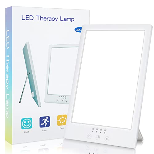 Light Therapy Lamp,10000 Lux Light Therapy,UV-Free Sun Lamp,Touch Control Timer Function Adjustable Brightness Color Temperature,Sunlight Lamp Winter Light Therapy Lamp,10000 Lux Light Therapy,UV-Free Sun Lamp,Touch Control Timer Function Adjustable Brightness Color Temperature,Sunlight Lamp Winter
