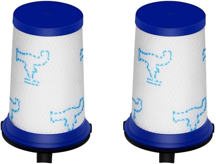 Hepa Filter Compatible with Rowenta Compatible with Force 360 X-Pert RH9051 RH9057 RH9059 RH9079 RH9081 Robot Vacuum Cleaner Replacement Accessories(2pcs)
