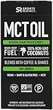 Sports Research Premium MCT Oil derived only from Non-GMO Coconuts | Keto Fuel for The Body & Brain | Vegan Certified, Keto Friendly and Non-GMO Verified (15 Travel Packets)