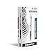 Zebra M-301 Stainless Steel Mechanical Pencil, 0.5mm Point Size, Standard HB Lead, Black Grip, 12-Count