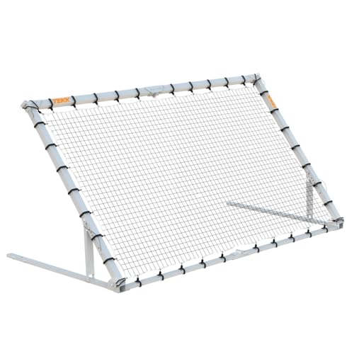 Tekk Pro Soccer Rebounder - Adjustable Multi-Sport rebounder net for Kids, Teens & Adults for Passing, Shooting, Trapping & Dribbling - Portable and Durable
