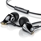 Features I: LIAM&DAAN In-Ear Keramik-Kopfhörer passen sich äußerst bequem und flexibel an die individuelle Ohrform an | sorgt sowohl in den tiefen Frequenz-Bereichen sowie im Bereich natürlicher Höhen für ein exzellentes Klangerlebnis | Kabelfernbedienung (die im Kabel integrierte Fernbedienung ermöglicht ein einfaches Umschalten der Musik sowie das Annehmen und Auflegen von Anrufen)