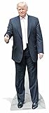 empireposter Donald Trump - Pink Tie Pappaufsteller Pappfigur Standy - ca 71x188 cm
