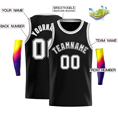 Custom Basketball Jersey 90’S Hip Hop Stitched & Printed Letters Number, Sports Jerseys For Men/Boy #TOP1