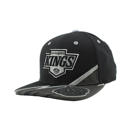 Los Angeles Kings NHL Officially Licensed Adjustable Snapback Hat Flat Bill Z11 Bolt