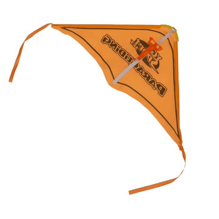 BLUECHOLON Flying Paratrooper Game, Glider with Launcher, Delta Wing, Beach and Outdoor Toy, Summer Fun (Glider + Launcher)