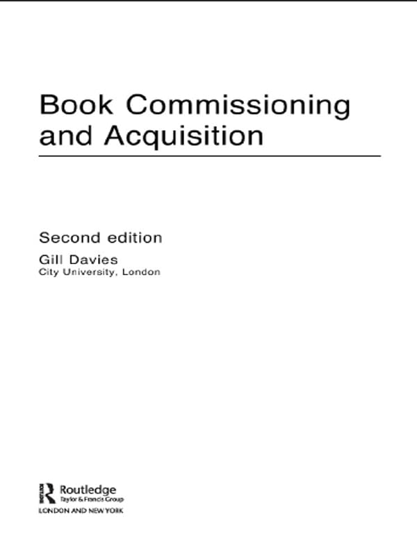 Book Commissioning and Acquisition      2nd Edition, Kindle Edition
