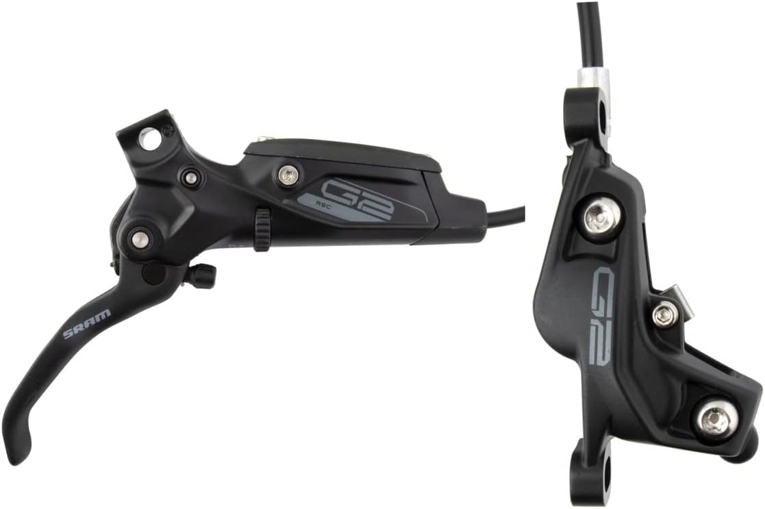 SRAMG2 RSC Disc Brake and Lever - Rear, Hydraulic, Post Mount, Diffusion Black, A2