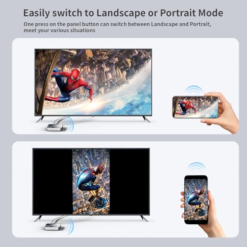 Image of Unitek Wireless Hdmi Display Dongle Adapter - Screen Mirroring Receiver 2.4G /5G 4K TV Casting Device Screen Mirroring Adapter /Extender for Streaming Video to Monitor from Mac iOS Android Windows