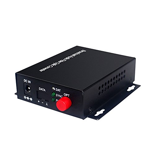 Guantai 2 Ch Audio Over Fc Fiber Optic Extender (Two Way,Bidirecional), Transmitter And Receiver, For Audio Intercom Broadcast System (Tx/Rx) Kit #TOP2