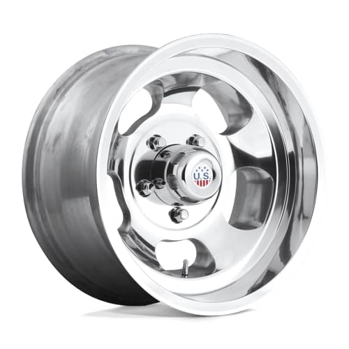 US Mags Indy 15 Polished Wheel / Rim 5x5.5 with a -50mm Offset and a 108 Hub Bore. Partnumber U10115008535 - Thumbnail 3